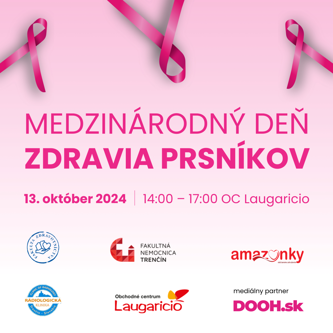 Október aj tento rok venujeme zvyšovaniu povedomia o rakovine prsníka